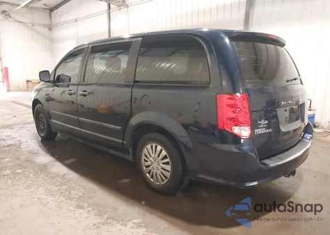 2012 Dodge Grand Caravan Se/Avp z USA, uszkodzony, nr VIN 2C4RDGBG9CR408988